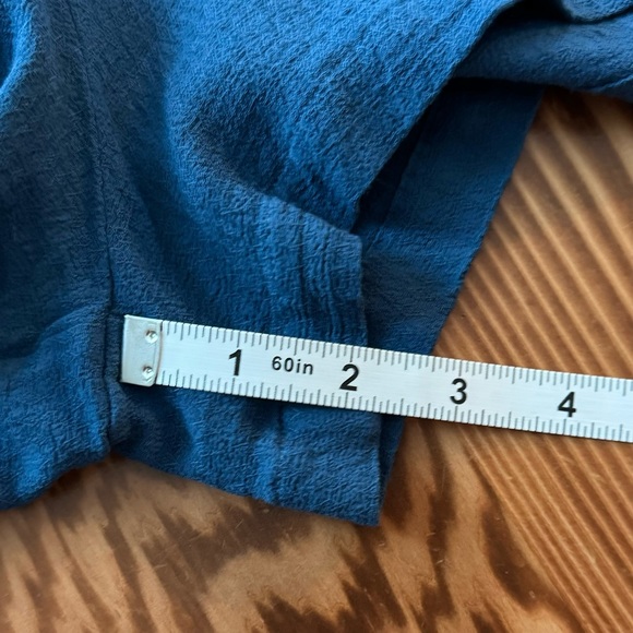 Reformation Corson Teal Lace Up Romper - Picture 13 of 14